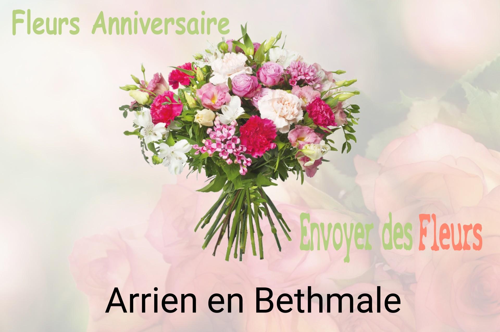 Bouquet de fleurs d’anniversaire livré à Arrien-en-Bethmale