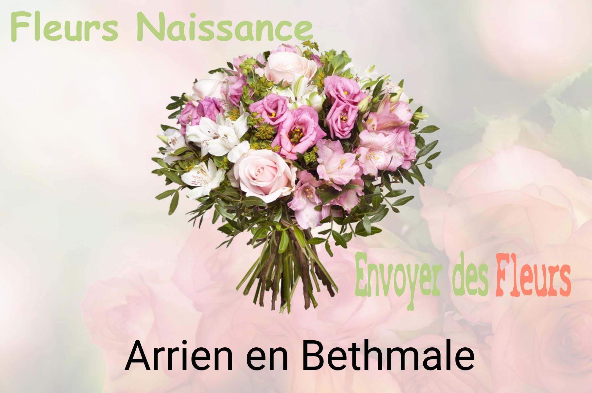 Bouquet de fleurs de naissance livré à Arrien-en-Bethmale